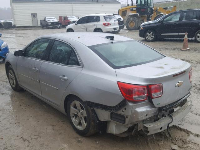 1G11A5SL1FF261352 - 2015 CHEVROLET MALIBU LS 银色 照片 3