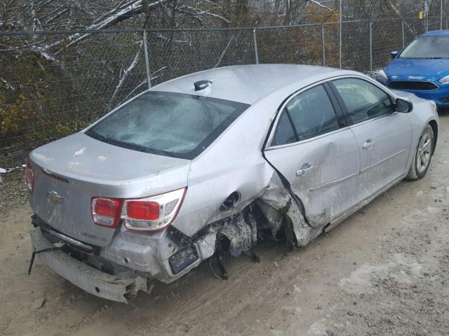 1G11A5SL1FF261352 - 2015 CHEVROLET MALIBU LS 银色 照片 4