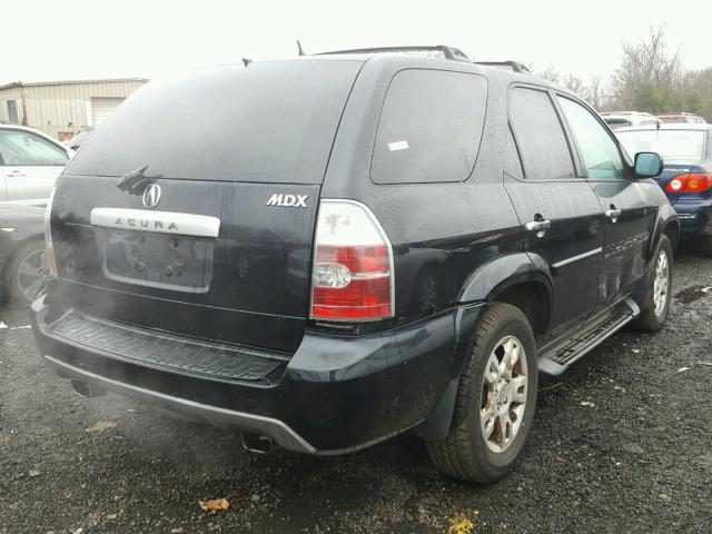 2HNYD18945H513605 - 2005 ACURA MDX TOURIN BLACK photo 4