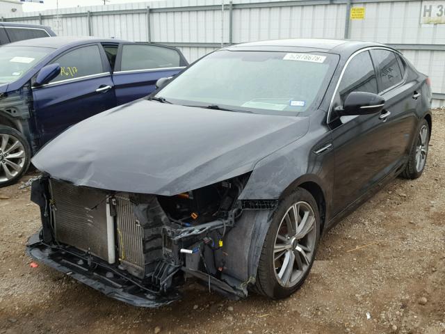 5XXGR4A66CG026362 - 2012 KIA OPTIMA SX BLACK photo 2