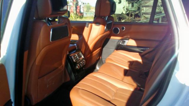 SALGV2TF5FA225246 - 2015 LAND ROVER RANGE ROVE WHITE photo 6