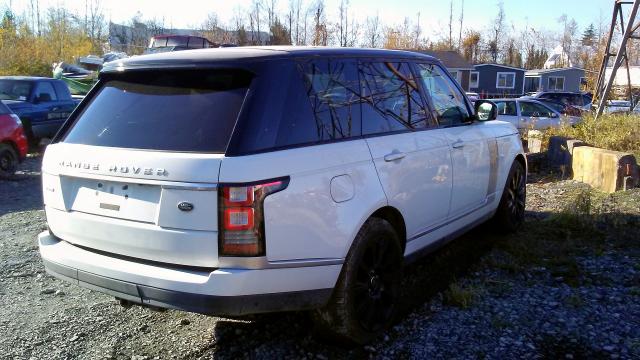 SALGV2TF5FA225246 - 2015 LAND ROVER RANGE ROVE WHITE photo 8