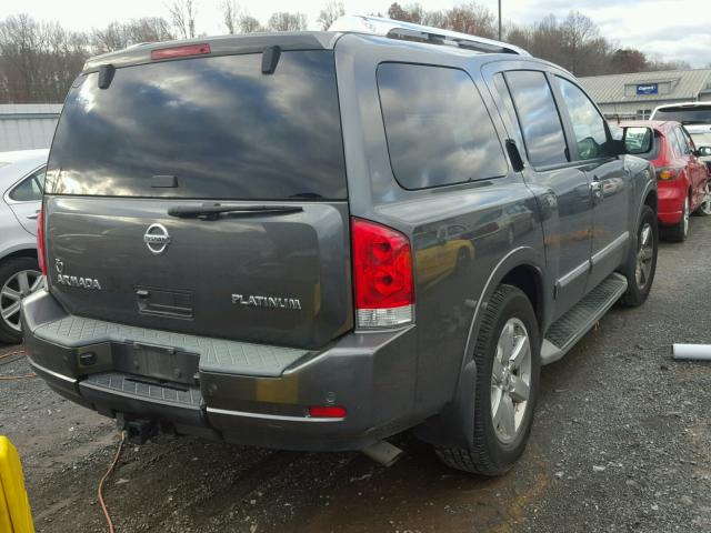 5N1AA0NEXBN623097 - 2011 NISSAN ARMADA PLA CHARCOAL photo 4