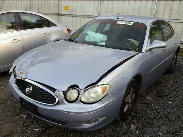 2G4WD532051223803 - 2005 BUICK LACROSSE C BLUE photo 2