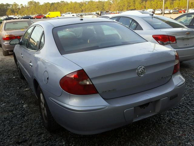 2G4WD532051223803 - 2005 BUICK LACROSSE C BLUE photo 3