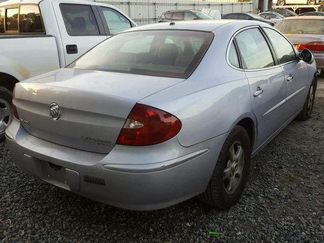 2G4WD532051223803 - 2005 BUICK LACROSSE C BLUE photo 4