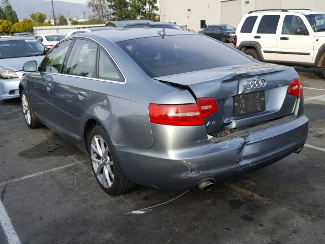 WAUCH74F99N033542 - 2009 AUDI A6 GREEN photo 3