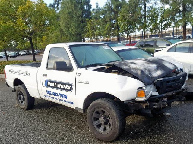 1FTYR10D88PA31968 - 2008 FORD RANGER WHITE photo 1