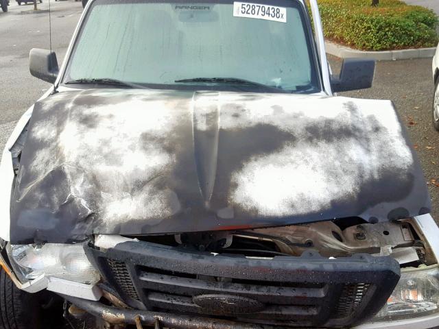 1FTYR10D88PA31968 - 2008 FORD RANGER WHITE photo 7