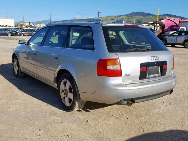 WAUVT54B44N030971 - 2004 AUDI A6 3.0 AVA SILVER photo 3