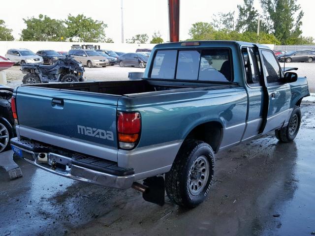 4F4CR16X4RTM02314 - 1994 MAZDA B4000 CAB GREEN photo 4