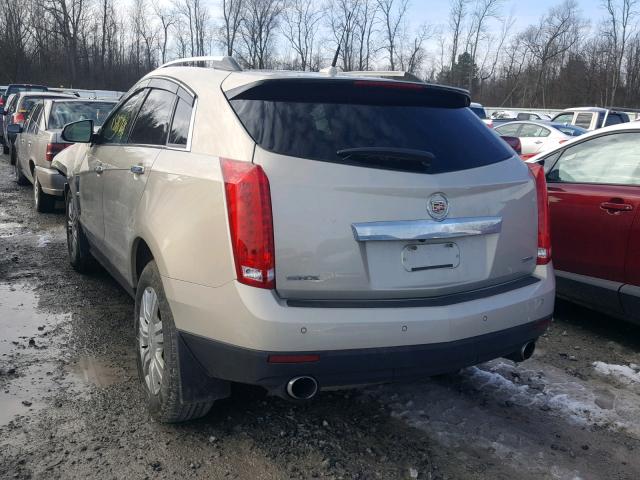 3GYFNAE31CS580211 - 2012 CADILLAC SRX LUXURY TAN photo 3