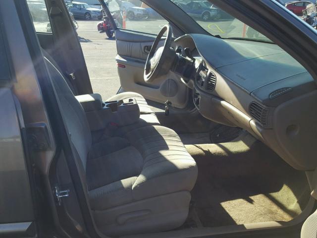 2G4WS52J741288001 - 2004 BUICK CENTURY CU BROWN photo 5