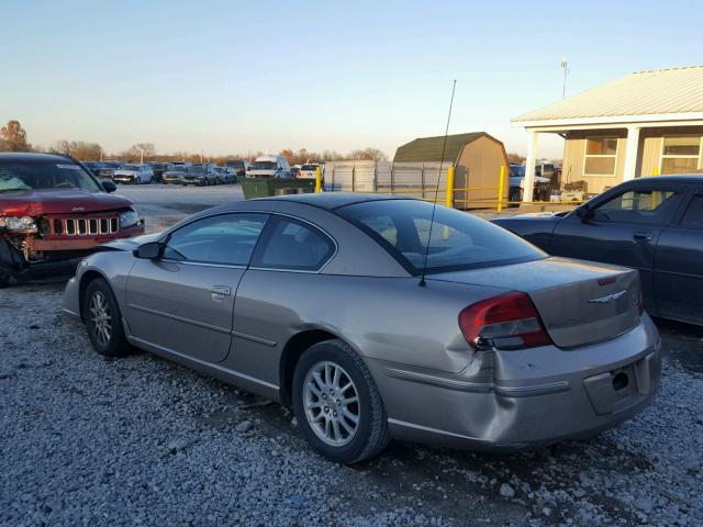 4C3AG42G13E060560 - 2003 CHRYSLER SEBRING LX GOLD photo 3