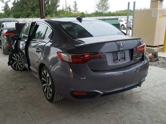 19UDE2F49JA005638 - 2018 ACURA ILX SPECIA CHARCOAL photo 3