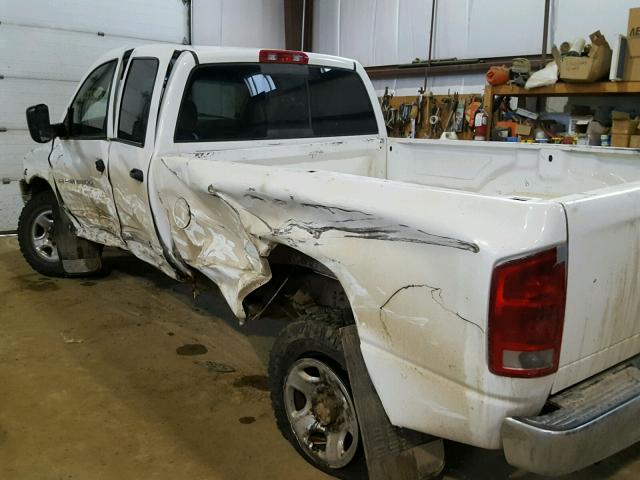 3D7LU38C43G795948 - 2003 DODGE RAM 3500 S WHITE photo 10