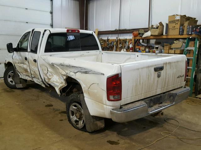 3D7LU38C43G795948 - 2003 DODGE RAM 3500 S WHITE photo 3