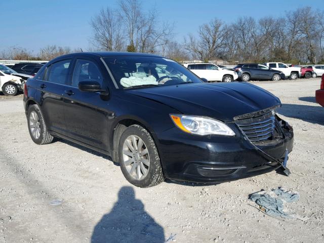 1C3CCBBB0DN515771 - 2013 CHRYSLER 200 TOURIN BLACK photo 1