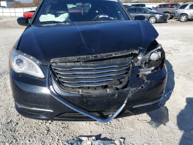 1C3CCBBB0DN515771 - 2013 CHRYSLER 200 TOURIN BLACK photo 9