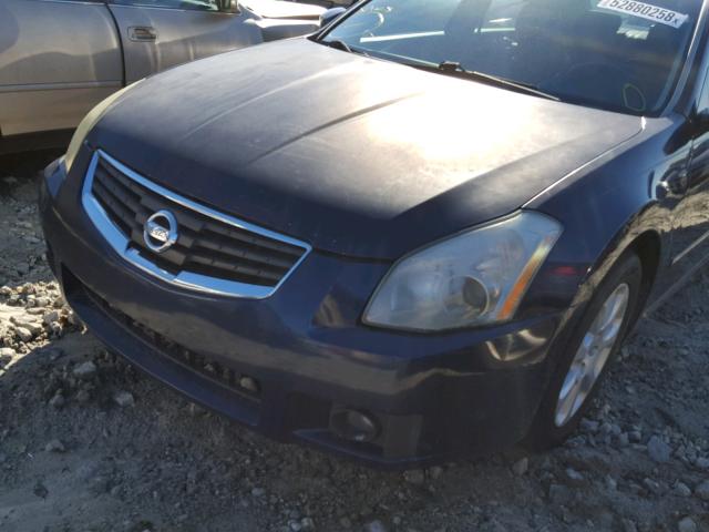 1N4BA41E67C806480 - 2007 NISSAN MAXIMA SE BLUE photo 9