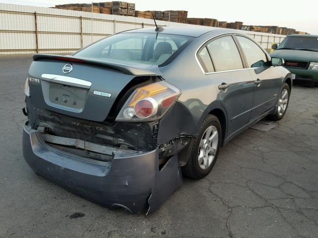 1N4CL21E09C188014 - 2009 NISSAN ALTIMA HYB CHARCOAL photo 4