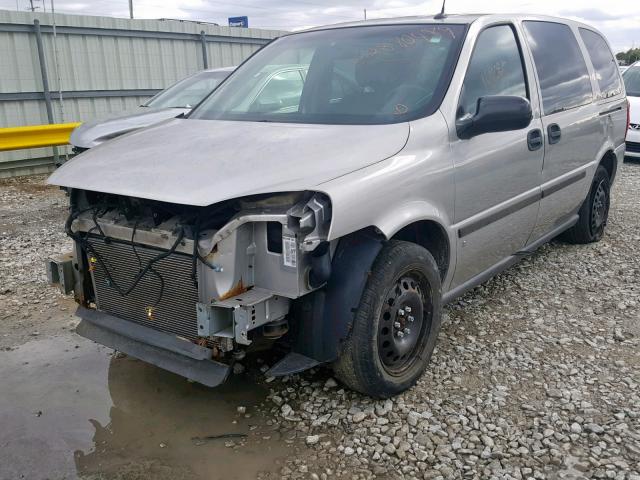 1GNDV23L16D102548 - 2006 CHEVROLET UPLANDER L GRAY photo 2