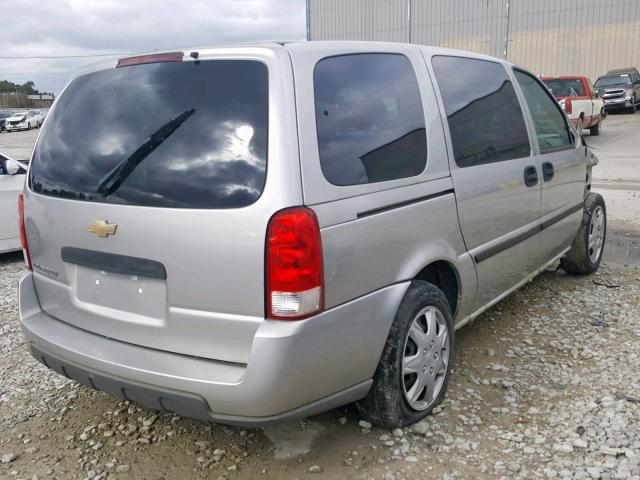 1GNDV23L16D102548 - 2006 CHEVROLET UPLANDER L GRAY photo 4