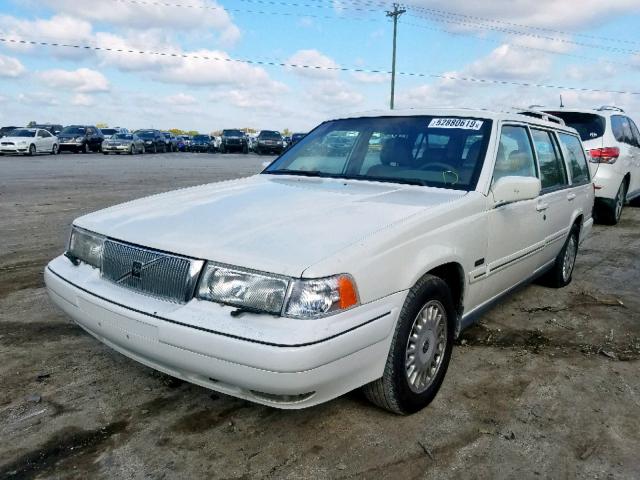 YV1KW9604V1038894 - 1997 VOLVO 960 WHITE photo 2