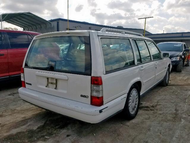 YV1KW9604V1038894 - 1997 VOLVO 960 WHITE photo 4