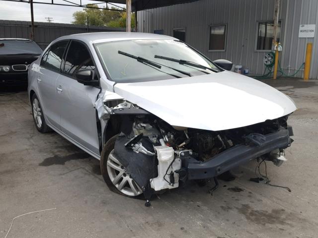 3VW2K7AJ4FM216858 - 2015 VOLKSWAGEN JETTA BASE SILVER photo 1