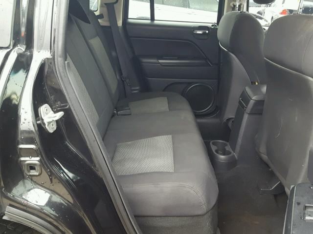 1J4NT4FB7AD612018 - 2010 JEEP COMPASS SP შავი ფოტო 6