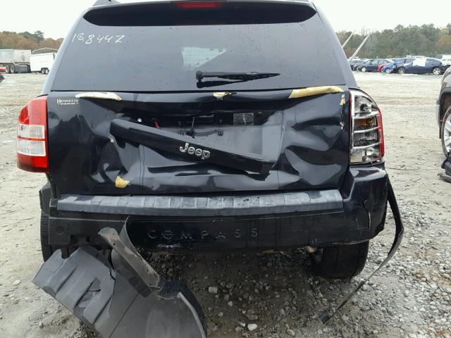 1J4NT4FB7AD612018 - 2010 JEEP COMPASS SP შავი ფოტო 9