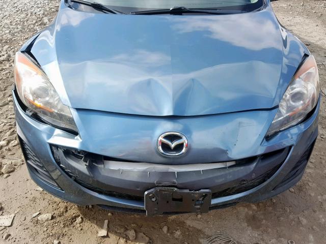 JM1BL1SF0A1320020 - 2010 MAZDA 3 I TEAL photo 9