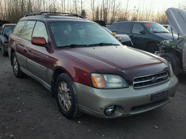 4S3BH806X27645771 - 2002 SUBARU LEGACY OUT MAROON photo 1