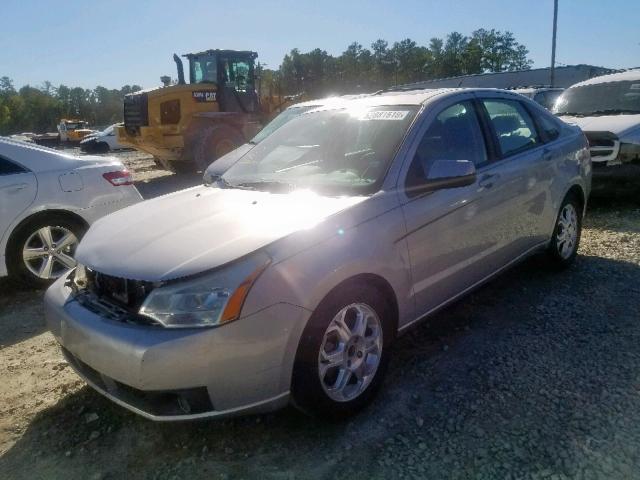 1FAHP36N49W163284 - 2009 FORD FOCUS SES SILVER photo 2