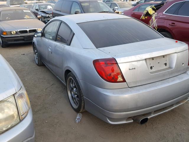 1G8AM12F83Z198823 - 2003 SATURN ION LEVEL SILVER photo 3