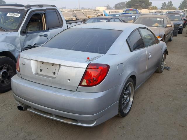 1G8AM12F83Z198823 - 2003 SATURN ION LEVEL SILVER photo 4