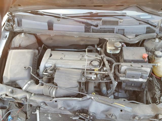 1G8AM12F83Z198823 - 2003 SATURN ION LEVEL SILVER photo 7