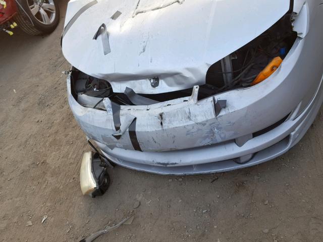 1G8AM12F83Z198823 - 2003 SATURN ION LEVEL SILVER photo 9