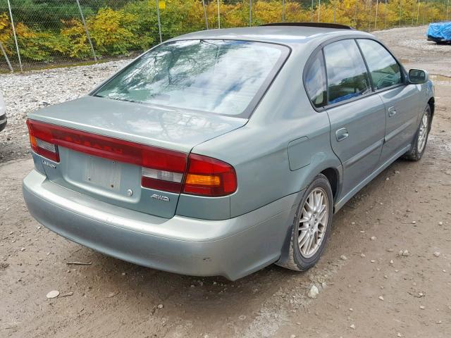 4S3BE625947208056 - 2004 SUBARU LEGACY L S GRAY photo 4