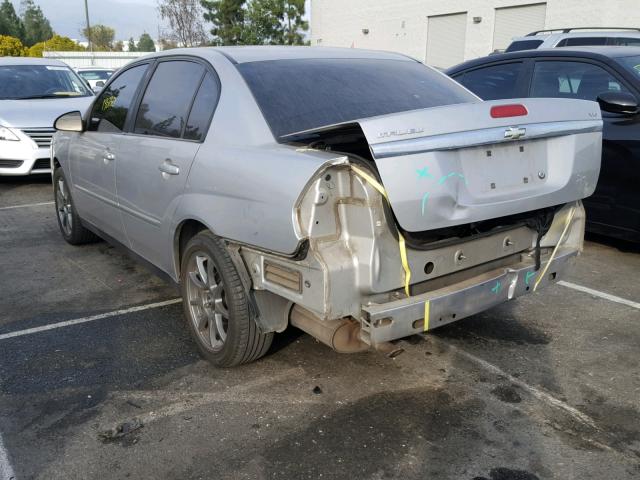 1G1ZS58NX8F106116 - 2008 CHEVROLET MALIBU LS 银色 照片 3
