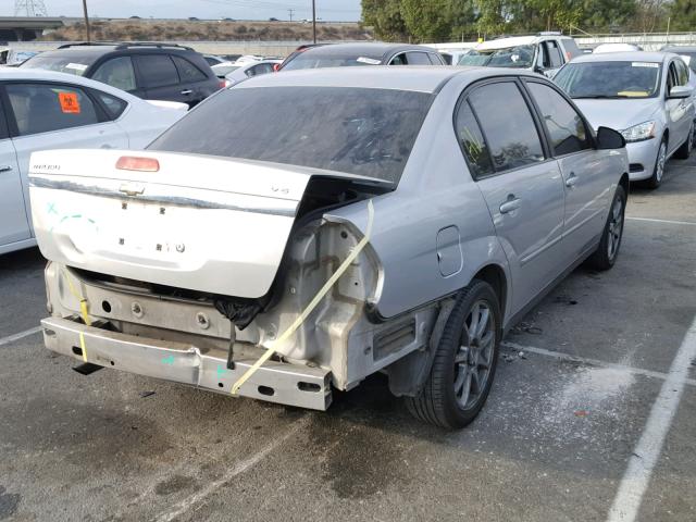 1G1ZS58NX8F106116 - 2008 CHEVROLET MALIBU LS 银色 照片 4