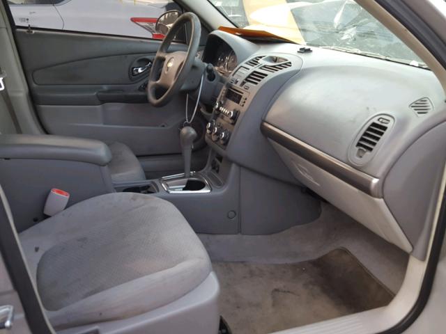 1G1ZS58NX8F106116 - 2008 CHEVROLET MALIBU LS 银色 照片 5