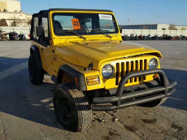 1J4FA39S02P707598 - 2002 JEEP WRANGLER / YELLOW photo 1