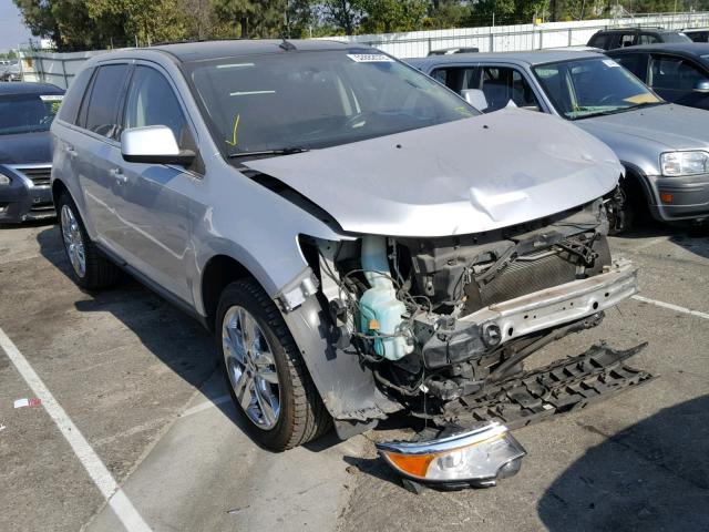 2FMDK3KC2BBA23636 - 2011 FORD EDGE LIMIT SILVER photo 1