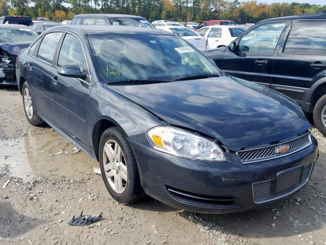 2G1WB5E31E1170327 - 2014 CHEVROLET IMPALA LIM CHARCOAL photo 1