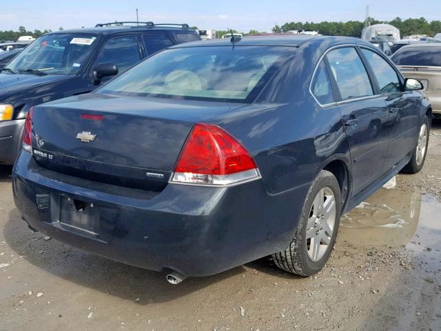 2G1WB5E31E1170327 - 2014 CHEVROLET IMPALA LIM CHARCOAL photo 4