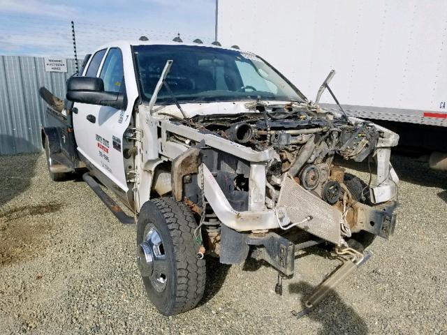 3D6WH48A27G806297 - 2007 DODGE RAM 3500 S WHITE photo 1