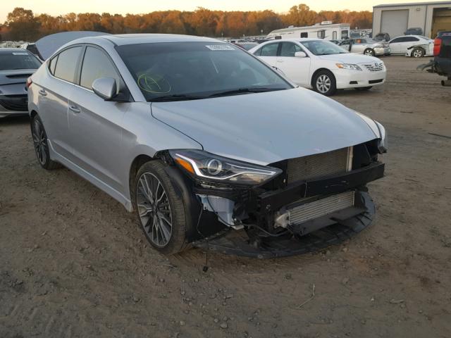 KMHD04LB9JU532584 - 2018 HYUNDAI ELANTRA SP SILVER photo 1