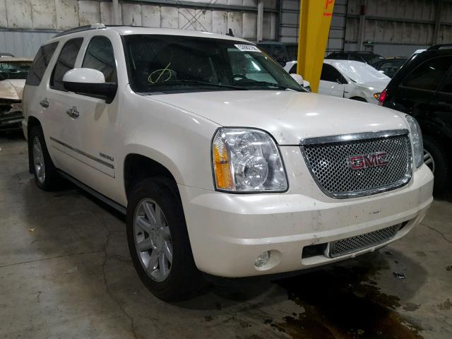 1GKUKEEFXAR165433 - 2010 GMC YUKON DENA WHITE photo 1